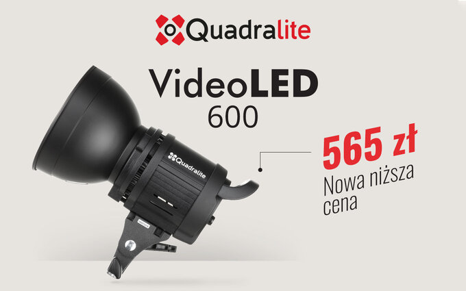 Nisze ceny lamp Quadralite VideoLED