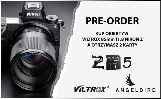Viltrox 85 mm f/1.8 z bagnetem Nikon Z w promocji
