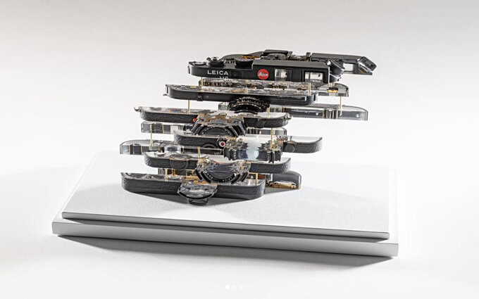 Leica M6 w plasterkach