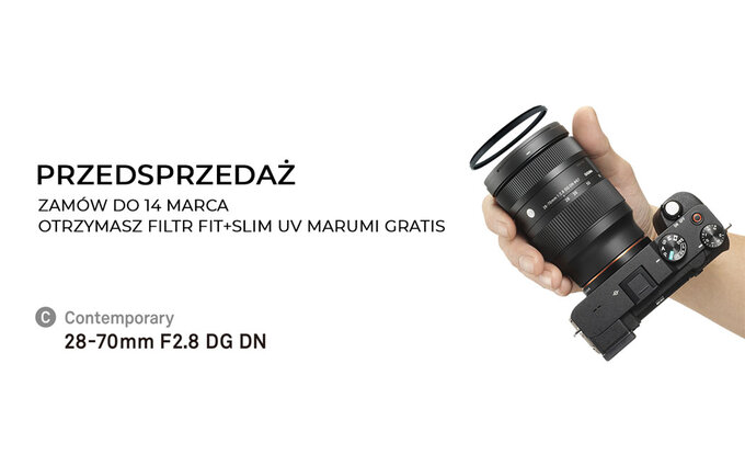 Sigma 28-70 mm f/2.8 DG DN Contemporary w przedsprzeday