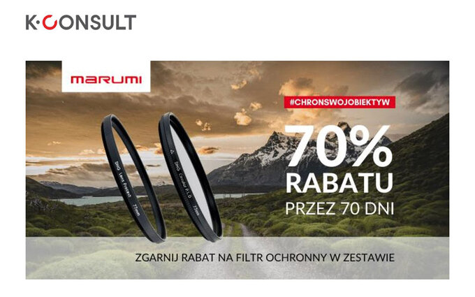 Promocja Marumi - 70 procent na 70 dni