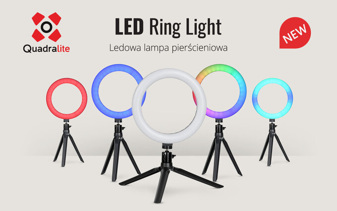 Quadralite LED Ring Light