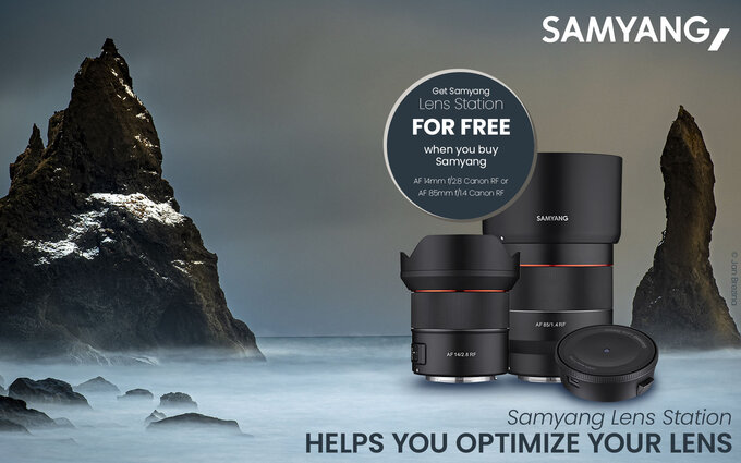 Samyang Lens Station gratis z wybranymi obiektywami