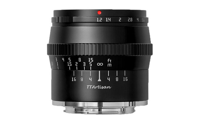 TTartisan 50 mm f/1.2 - nowe mocowania