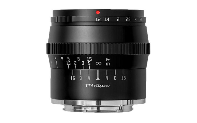 TTartisan 50 mm f/1.2 - nowe mocowania