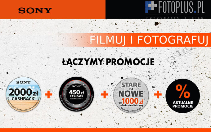 Po��czone promocje Sony w Foto Plusie