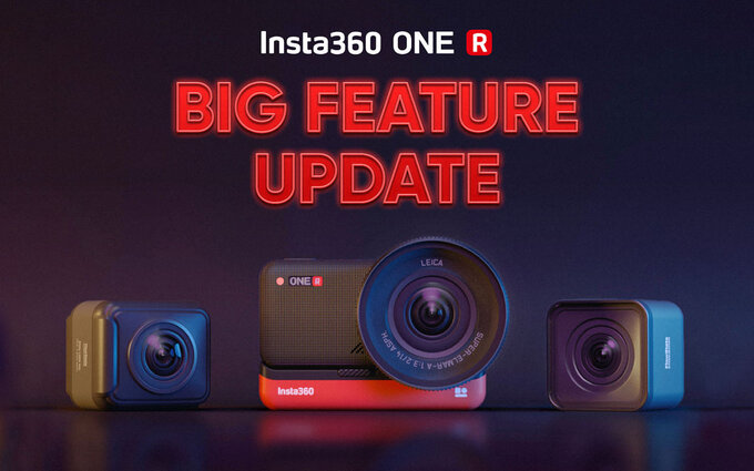 Inst360 ONE R - aktualizacja oprogramowania