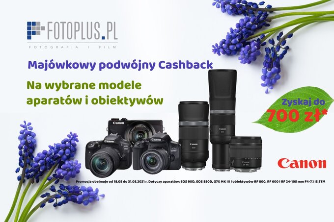 Canon - Podwjny Cashback w Foto Plusie
