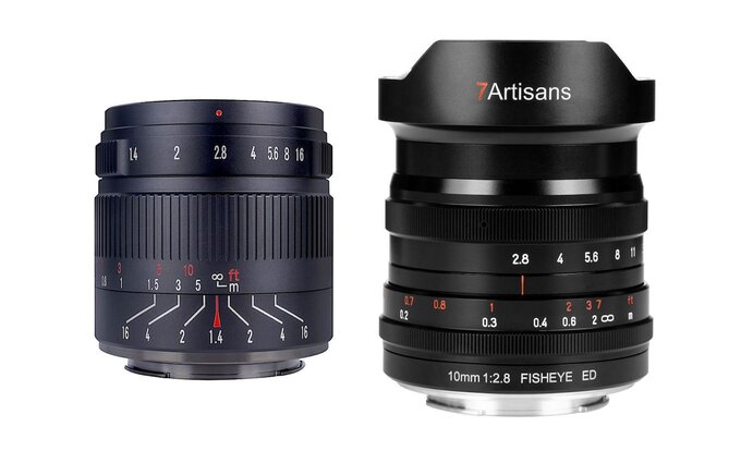 Nowe obiektywy 7Artisans