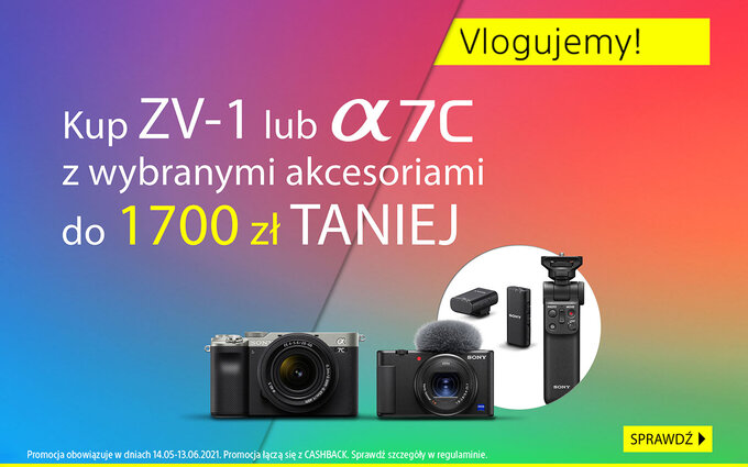 Vloguj z Sony i inne promocje w sklepie Fotoforma