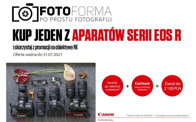 Promocje Canon w sklepie Fotoforma