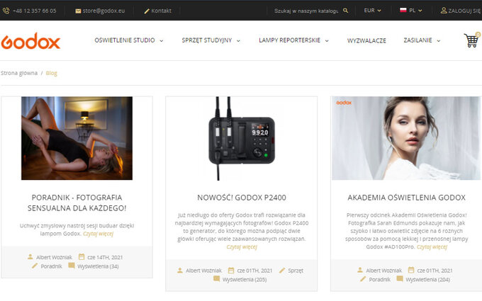 Godox Polska startuje z blogiem