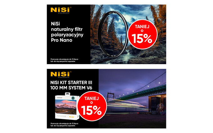 Promocja na filtry NiSi