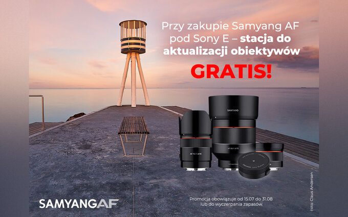 Promocja na obiektywy Samyang