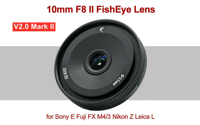 Rockstar 10 mm f/8 Fisheye II