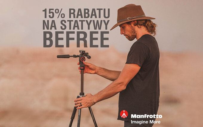 Promocja Manfrotto Befree