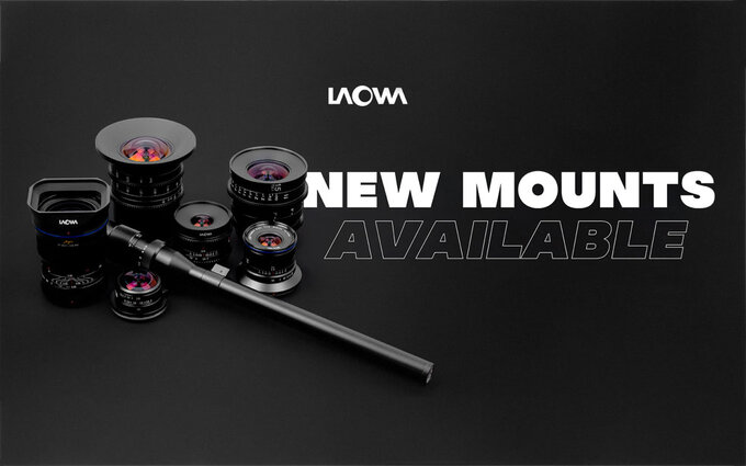 Obiektywy Venus Optics z nowymi mocowaniami Obiektywy Venus Optics z nowymi mocowaniami