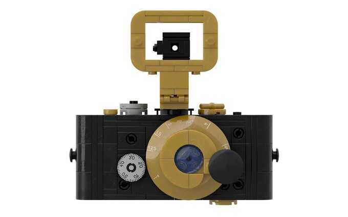 Aparat Leica z klockw Lego