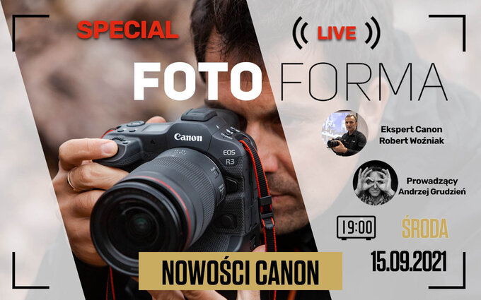 Nowoci Canon w Fotoformie - spotkanie live