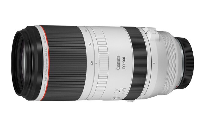 Canon RF 100-500 mm f/4.5-7.1L IS USM - aktualizacja oprogramowania