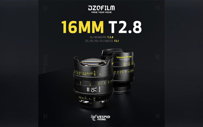 Dzofilm Vespid 16 mm T2.8 Dzofilm Vespid 16 mm T2.8