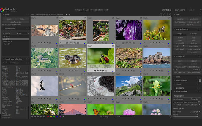 Darktable 3.8.0 Darktable 3.8.0