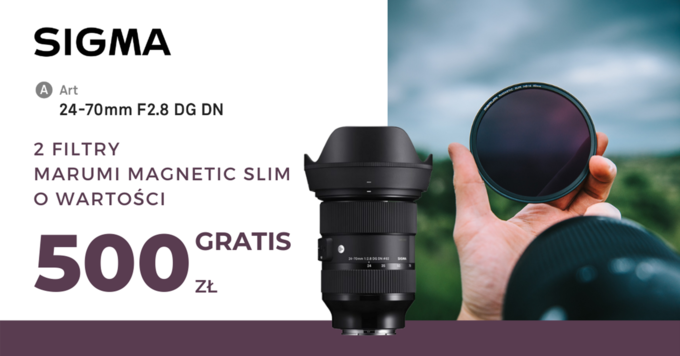 Sigma 24-70 mm f/2.8 DG DN  + Marumi Magnetic Slim
