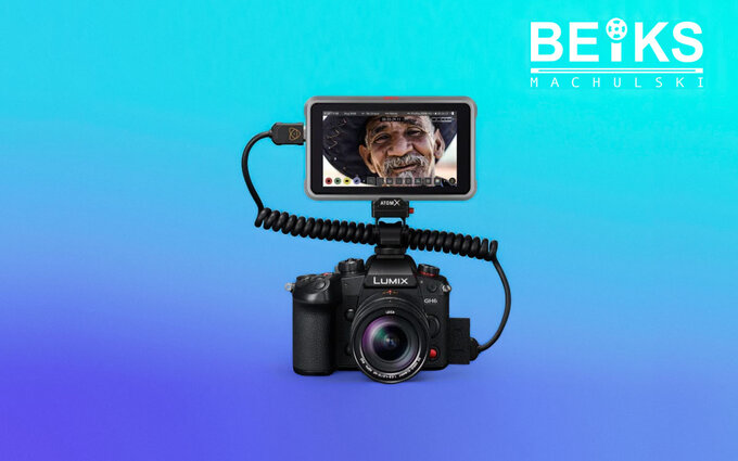 Panasonic GH6 i Atomos Ninja V Plus w BEiKS