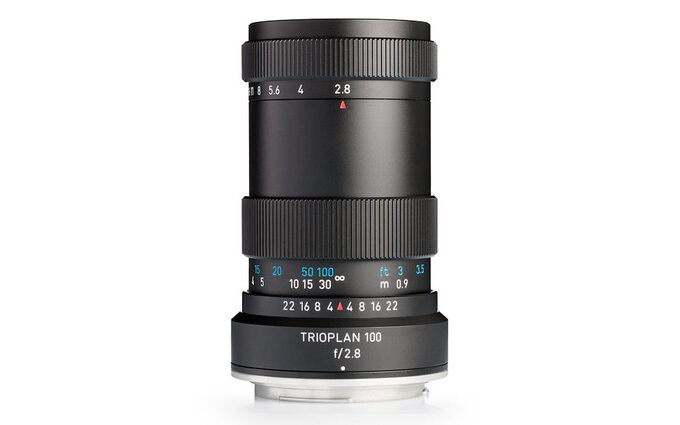 Meyer Optik Grlitz Trioplan 100mm f/2.8 II z nowymi mocowaniami
