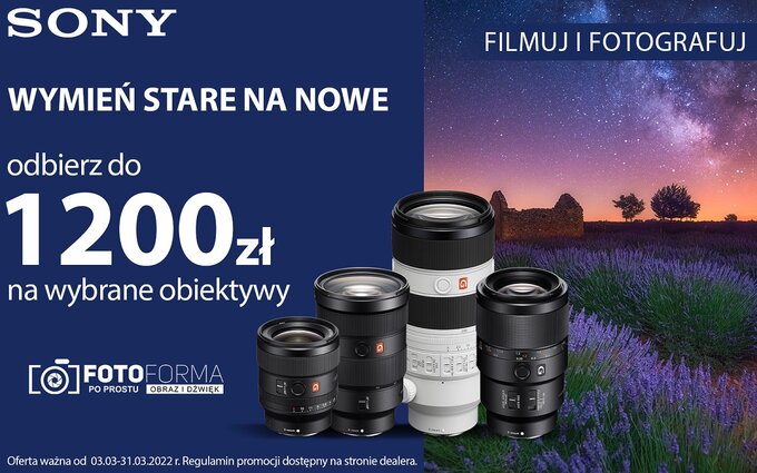 Nowe promocje Sony w sklepie Fotoforma