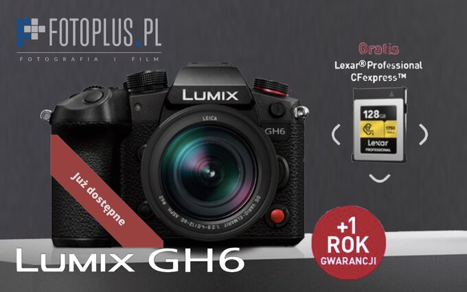 Lumix GH6 ju� teraz dost�pny od r�ki w Foto-Plusie