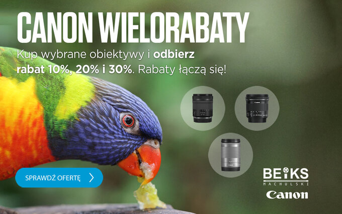 Promocje Canon w sklepie BEiKS
