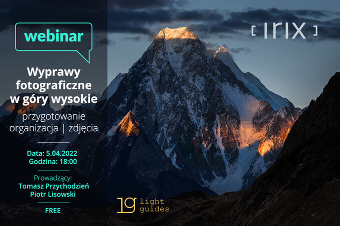 Irix zaprasza na webinar Irix zaprasza na webinar