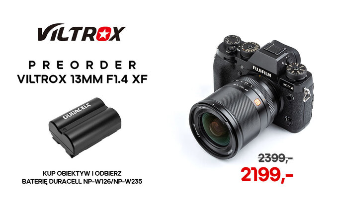Viltrox AF 13 mm f/1.4 XF w przedsprzeday