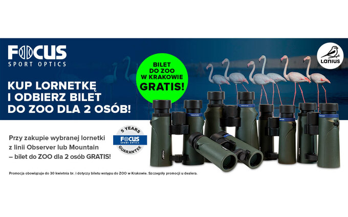 Promocja na lornetki Focus Sport Optics