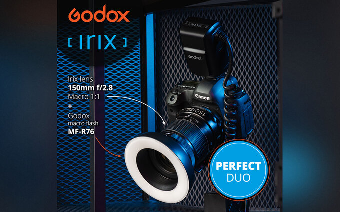 Irix plus Godox - promocja makro
