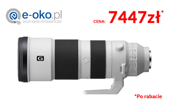 Sony FE 200-600 mm f/5.6-6.3 - promocja w e-oko.pl
