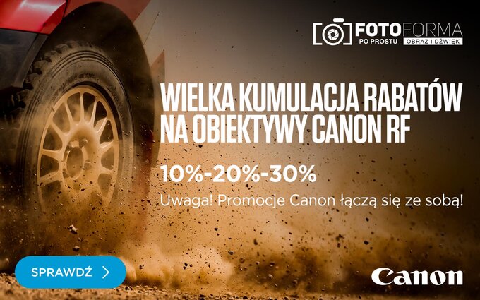 Letnie promocje Canon w sklepie Fotoforma.pl Letnie promocje Canon w sklepie Fotoforma.pl