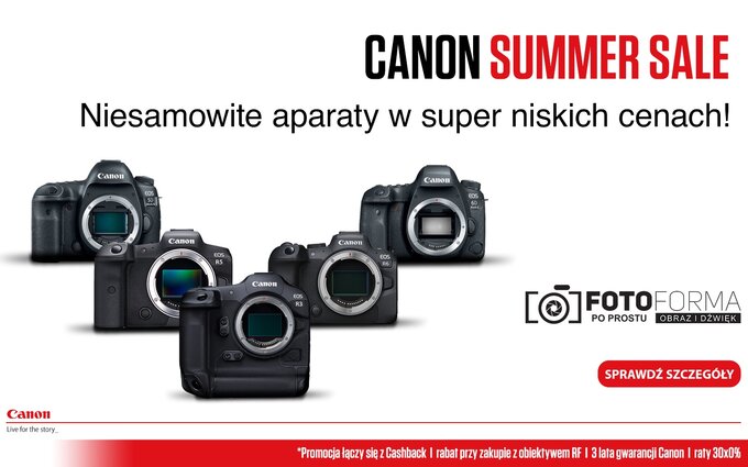 Canon Summer Sale w sklepie Fotoforma.pl