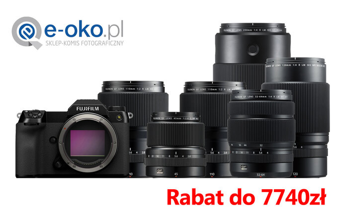 Promocja Fujifilm GFX w e-oko.pl