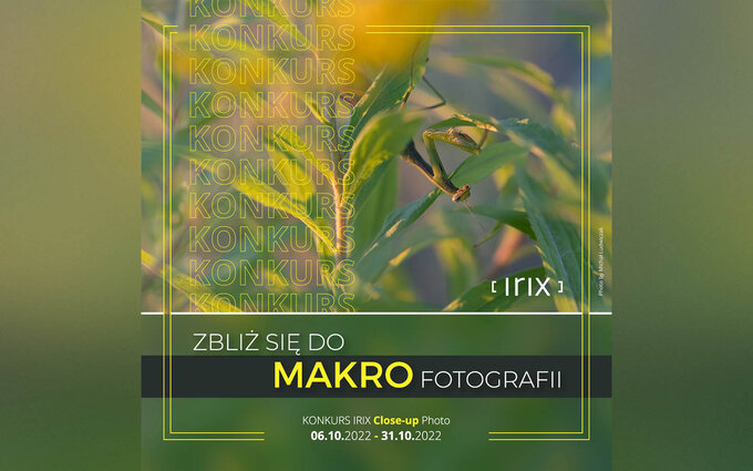 Konkurs fotograficzny Irix