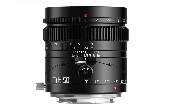 TTartisan Tilt 50 mm f/1.4