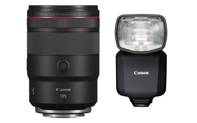 Canon RF 135 mm f/1.8L IS USM i nowa lampa byskowa