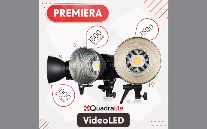 Nowe lampy Quadralite VideoLED