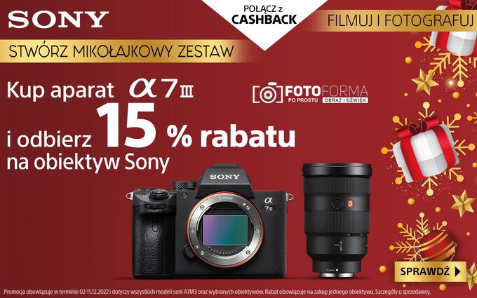 Mikoajkowe promocje Sony w sklepie Fotoforma.pl
