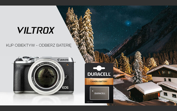 Zimowa promocja Viltrox plus Duracell