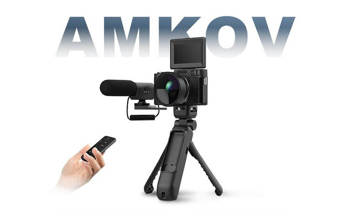 Kamera do vlogw Amkov