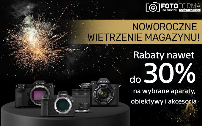 Noworoczne promocje w sklepie Fotoforma
