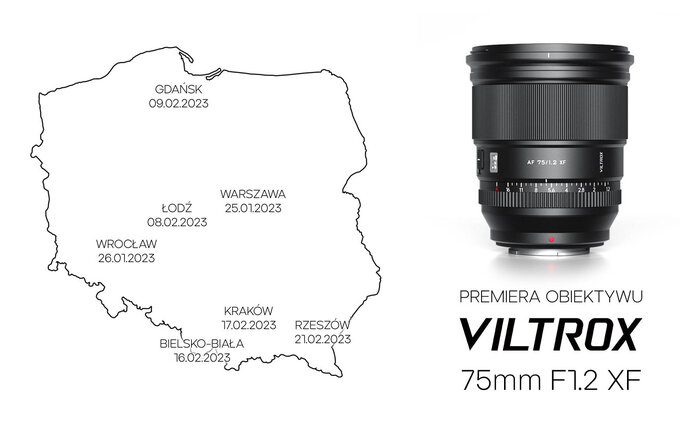 Viltrox AF 75 mm f/1.2 XF - polska premiera