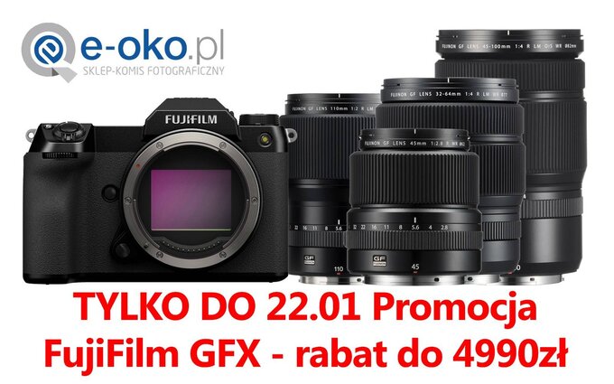 Fina promocji Fujifilm GFX w e-oko.pl